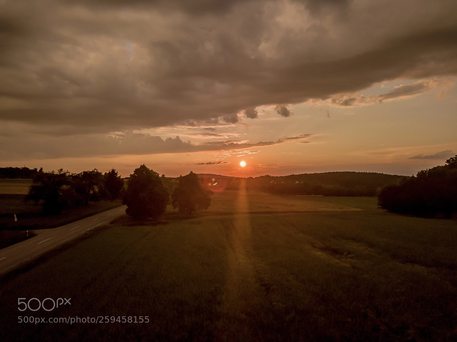 DJI FC220 sample photo. Red sind photography