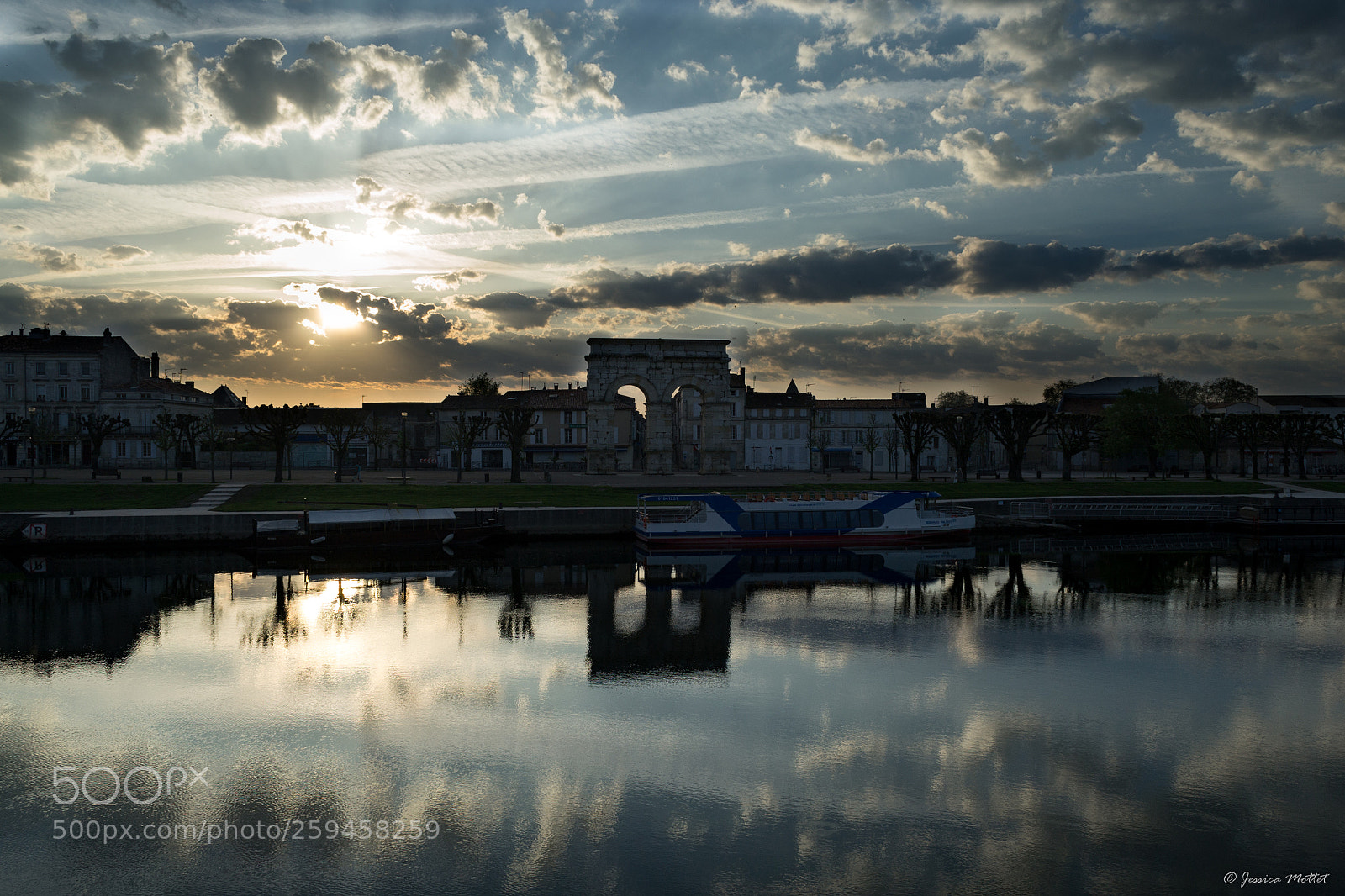 Nikon D3100 sample photo. Saintes landscape photography