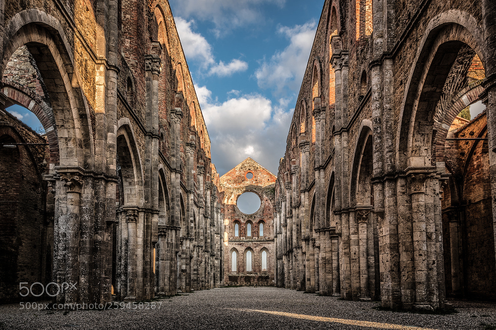 Nikon D7500 sample photo. Abbey of saint galgano photography