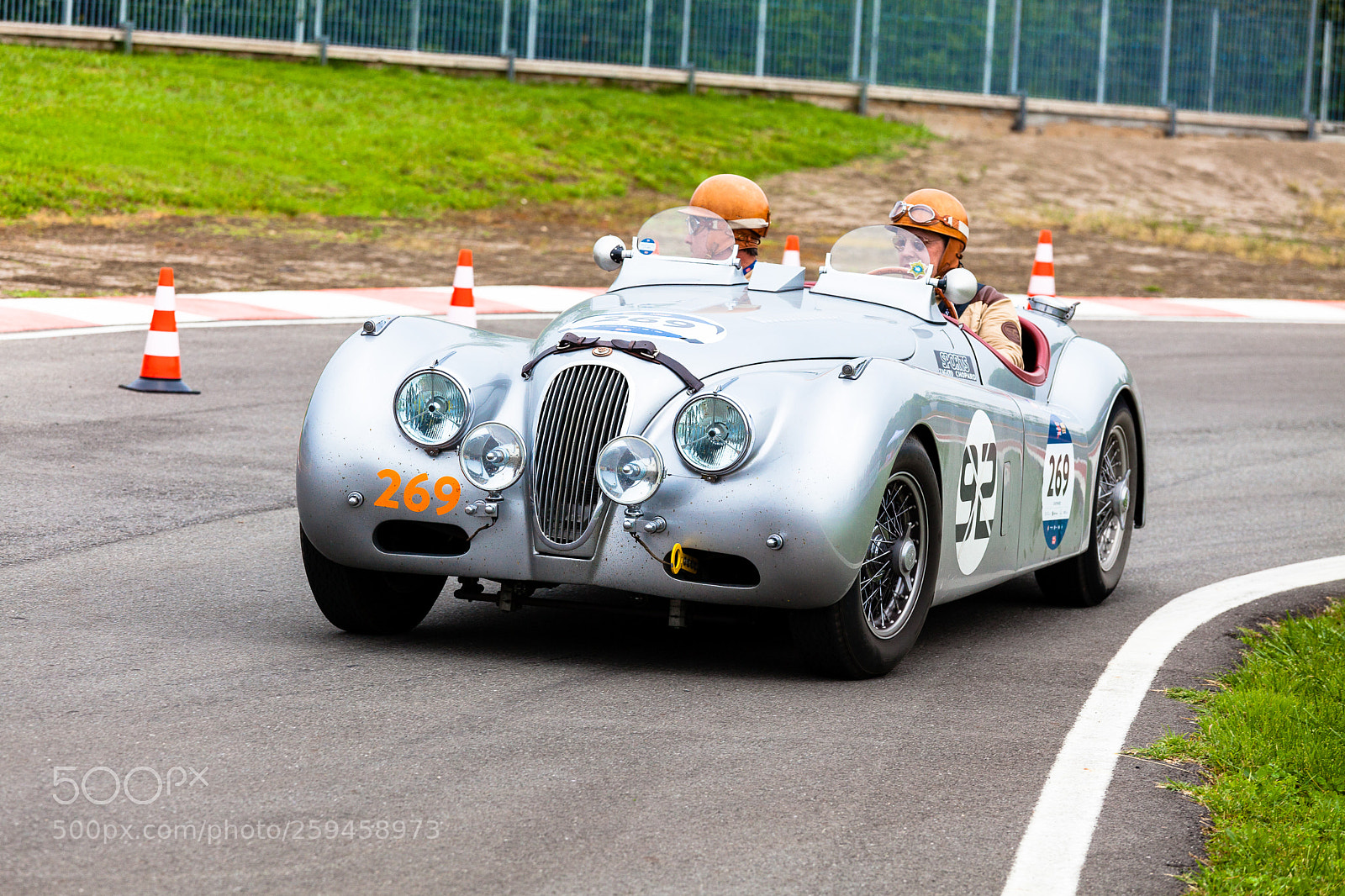 Canon EOS 5D Mark II sample photo. Jaguar xk 120 m competition photography