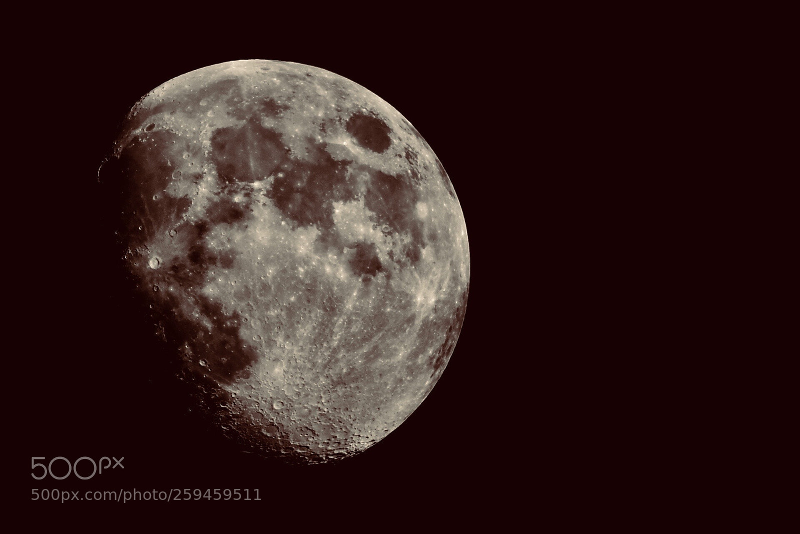 Nikon D850 sample photo. Moon photography
