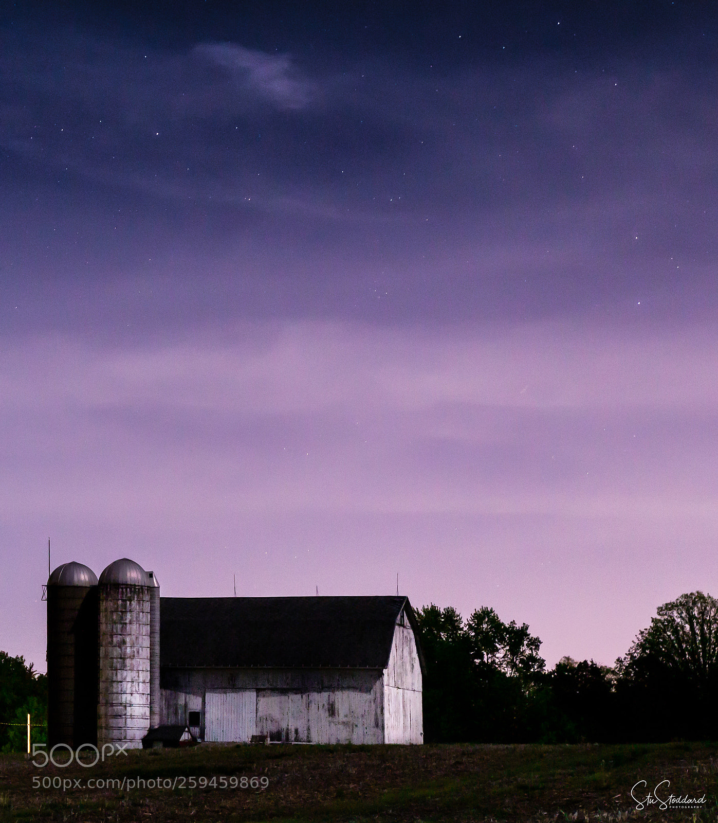 Canon EOS 1200D (EOS Rebel T5 / EOS Kiss X70 / EOS Hi) sample photo. Barn & stars photography