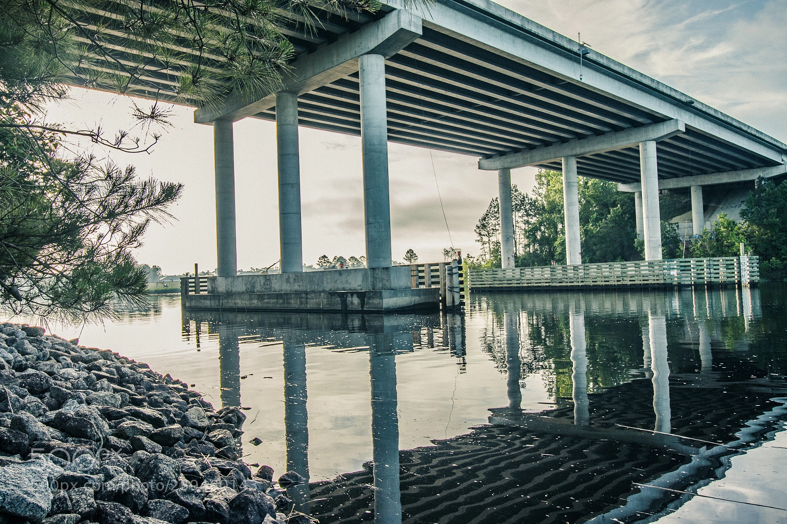 Canon EOS 80D sample photo. Bridge over water. photography