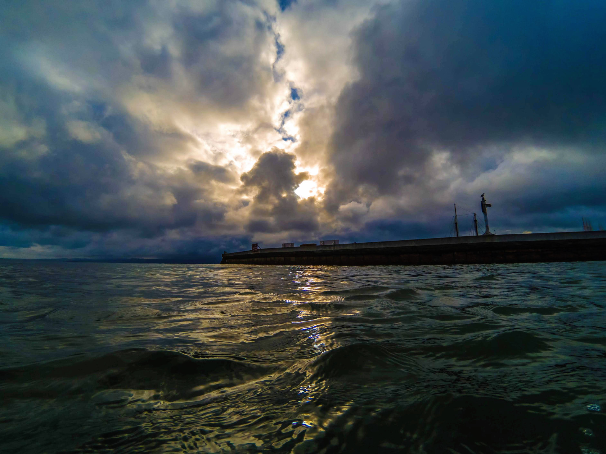 GoPro Hero5 Black sample photo. View from near ft. mason photography