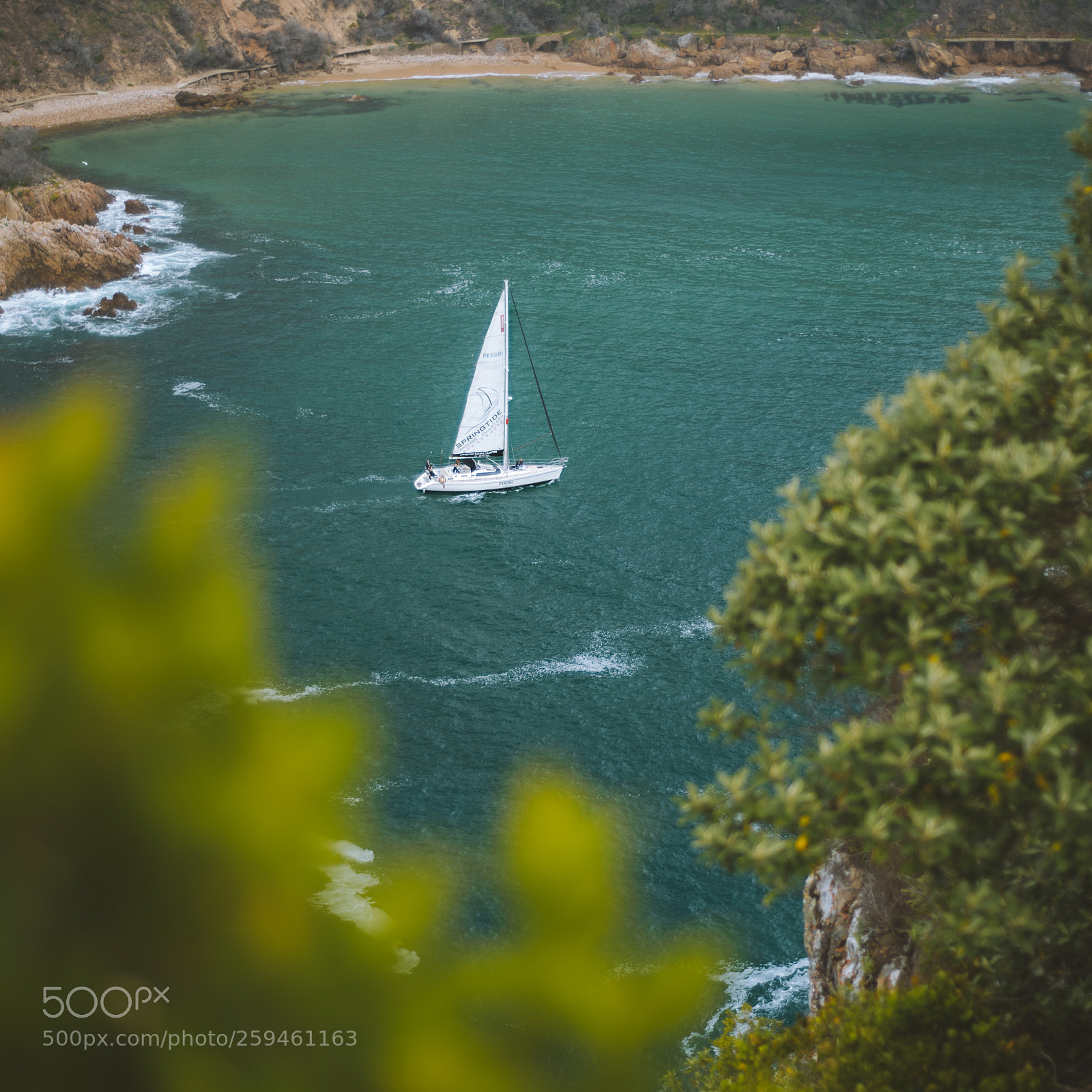 Nikon D810 sample photo. Lonely sailboat photography