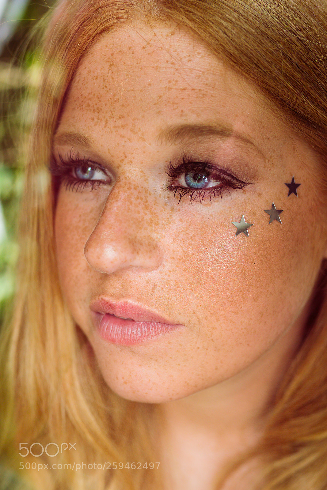 Sony a7R II sample photo. Lisa with stars photography