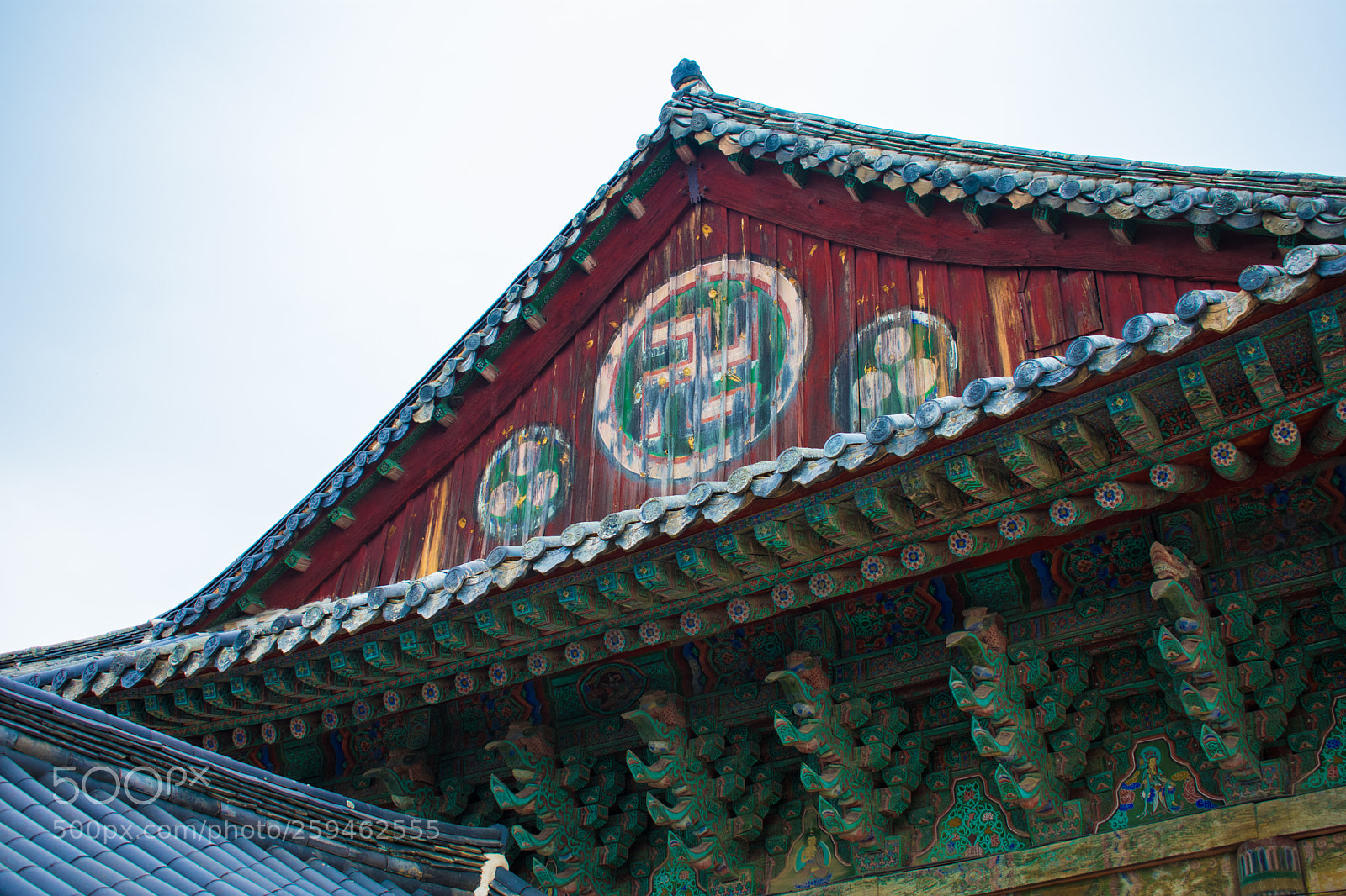 Nikon D3400 sample photo. Bulguksa temple facade photography