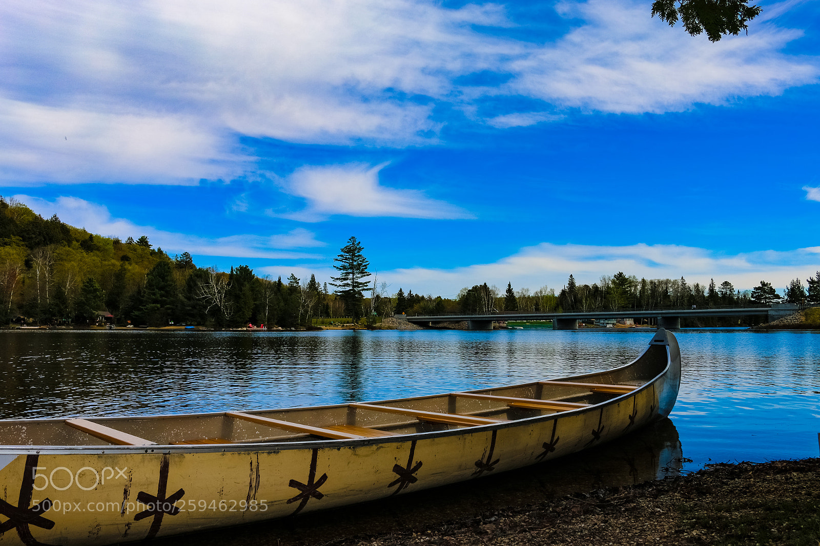Canon EOS 70D sample photo. Algonquin park canoe photography
