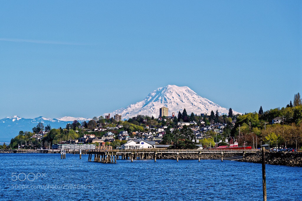 Nikon D750 sample photo. Mt rainier & tacoma photography