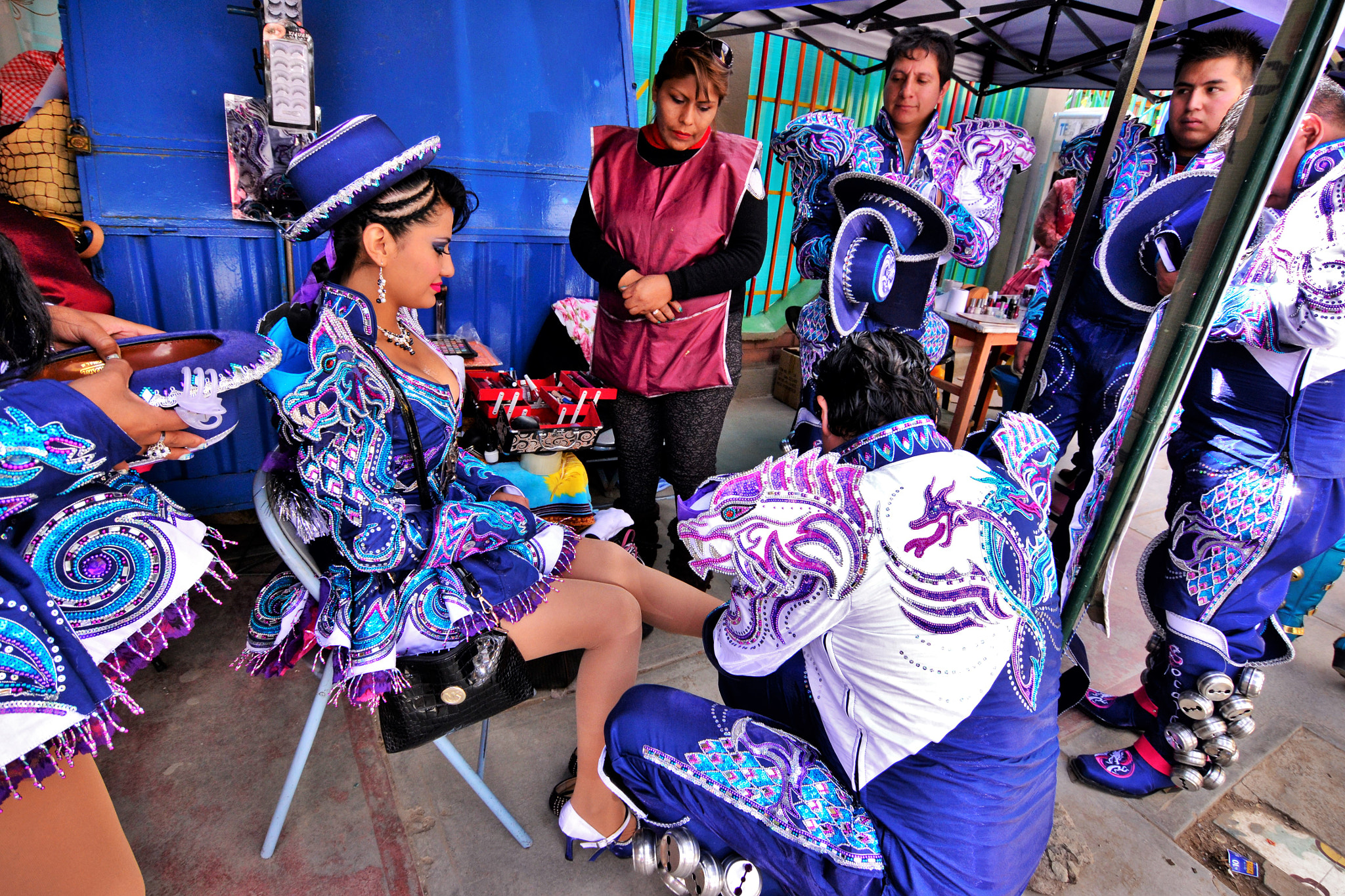 Nikon D3100 sample photo. Carnival in oruro, bolivia 2018 photography