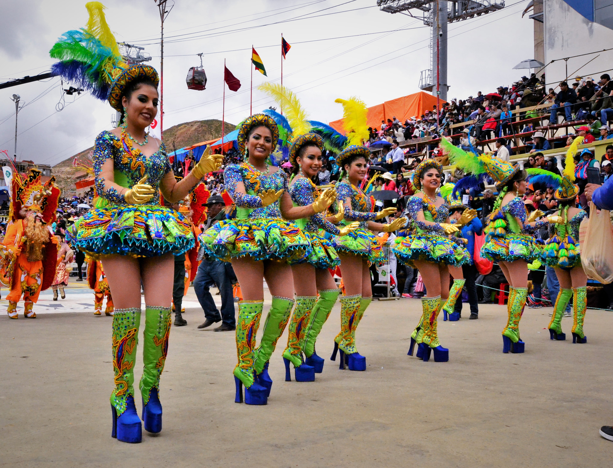 Nikon D3100 sample photo. Carnival in oruro, bolivia 2018 photography