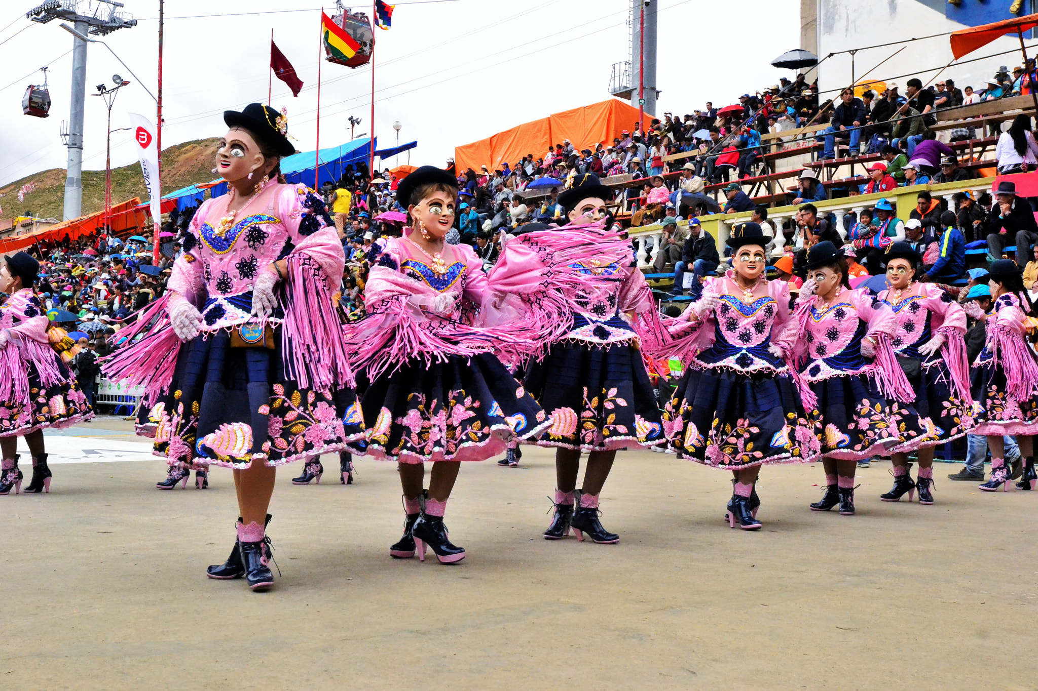 Nikon D3100 sample photo. Carnival in oruro, bolivia 2018 photography