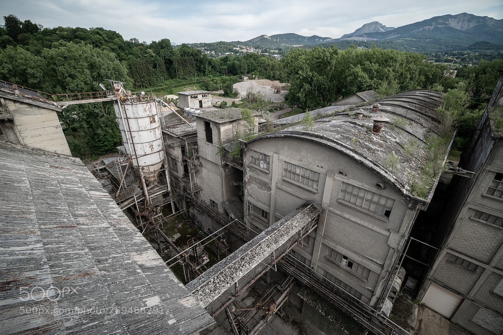 Nikon D810 sample photo. Usine désaffectée photography