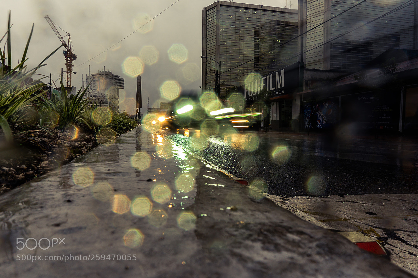 Sony a6000 sample photo. Lluvia en la ciudad photography