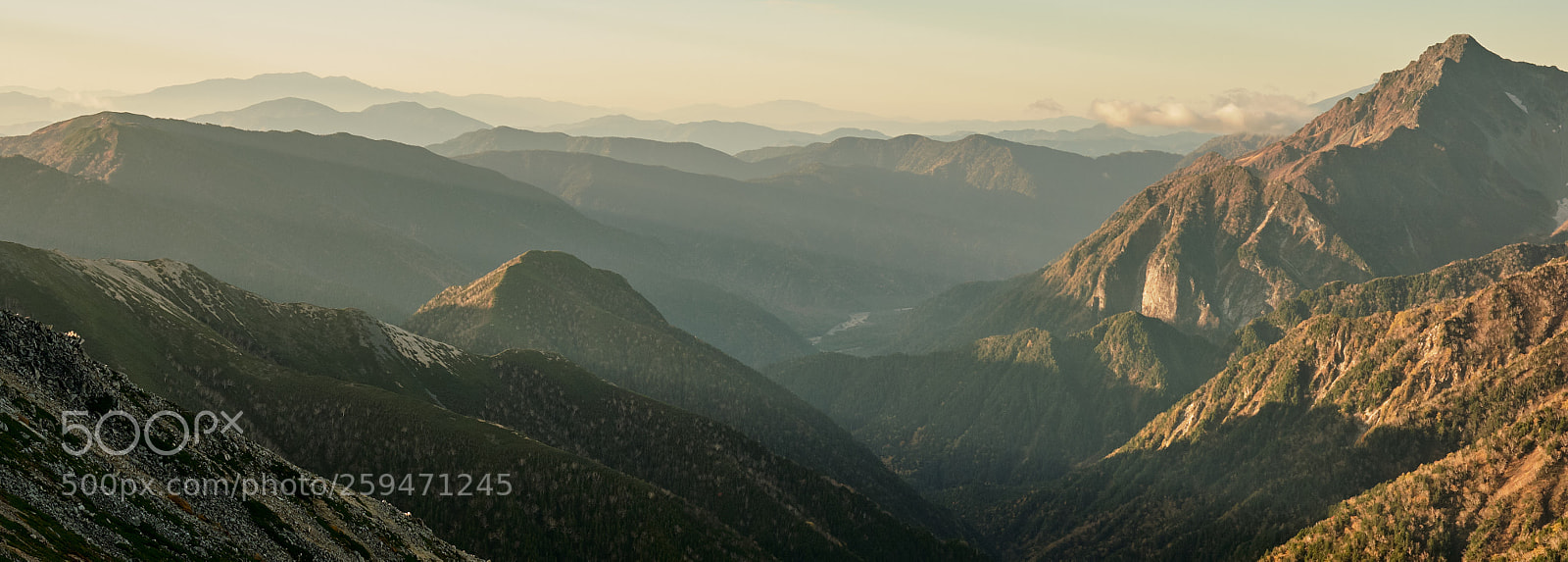 Fujifilm X-T2 sample photo. Horizons of japanese alps photography