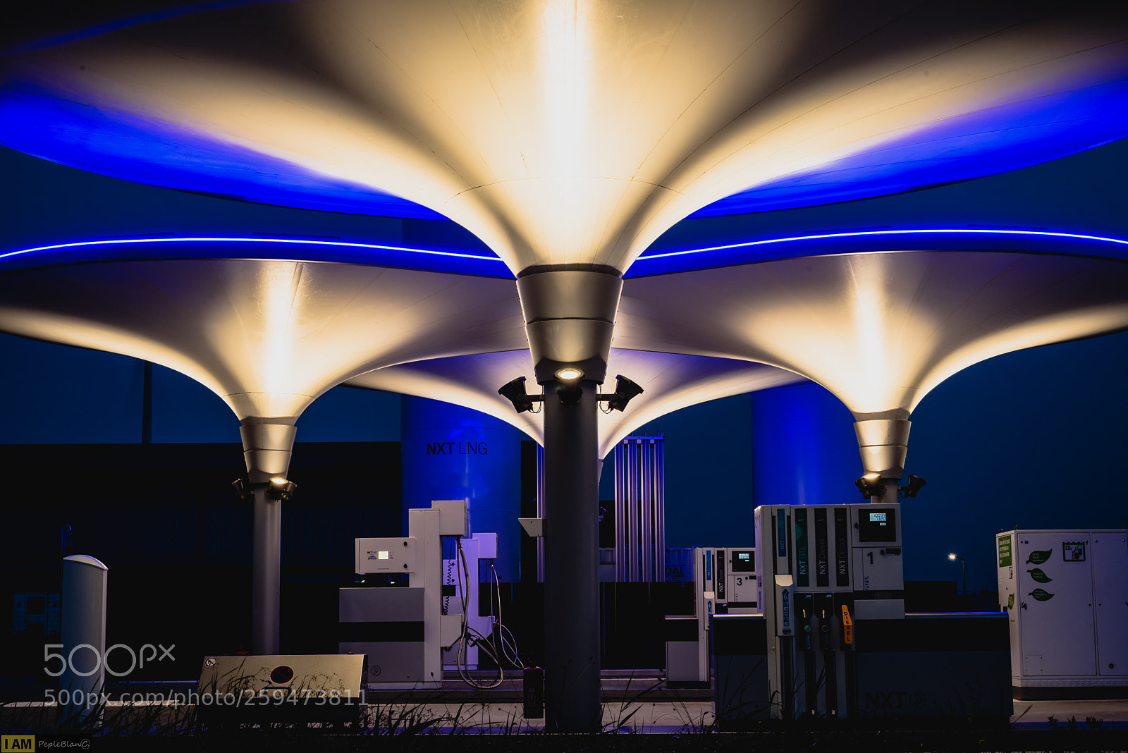 Nikon D750 sample photo. Tankstation photography