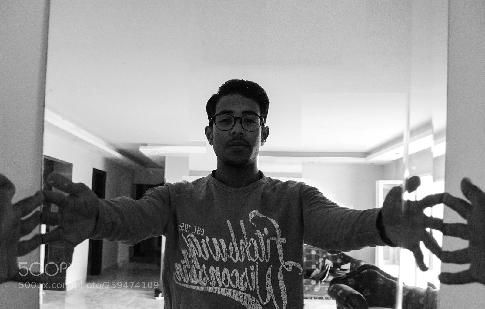 Canon EOS 600D (Rebel EOS T3i / EOS Kiss X5) sample photo. A mystery self portrait photography