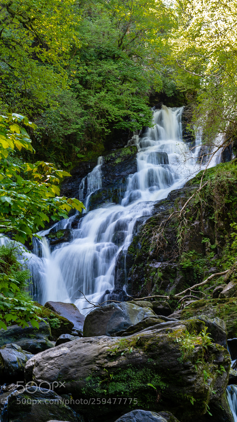 Sony a7 III sample photo. Torc waterfall photography