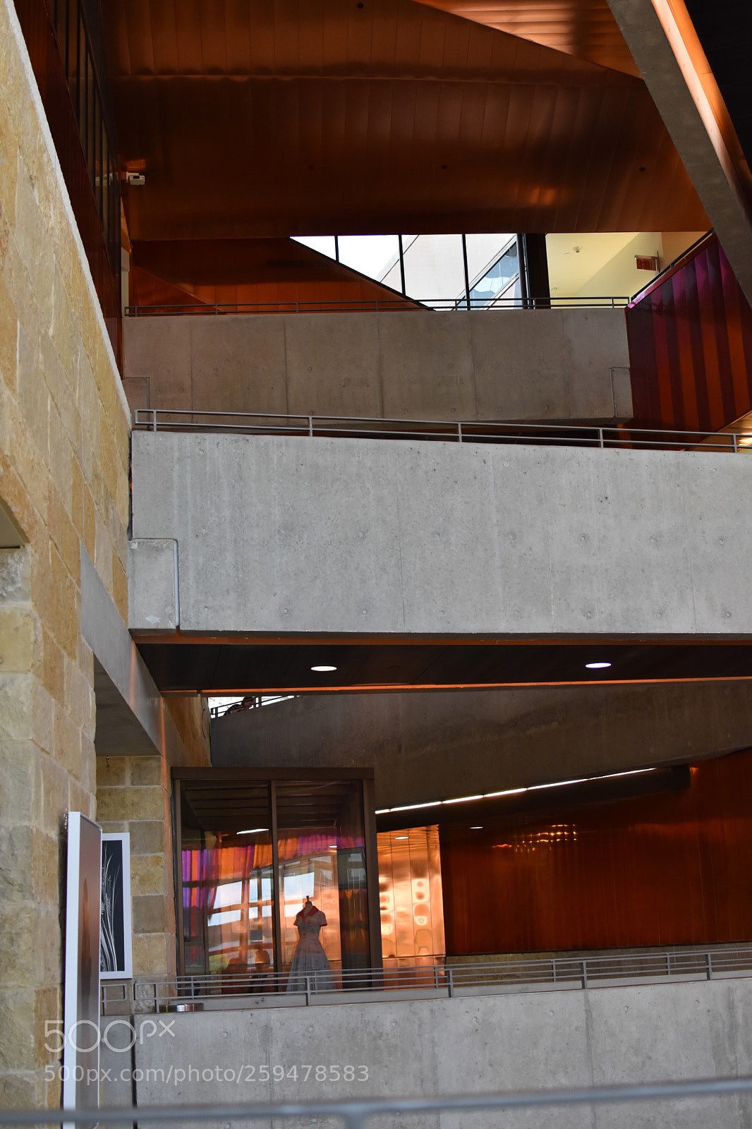 Nikon D3400 sample photo. Austin city hall lobby photography