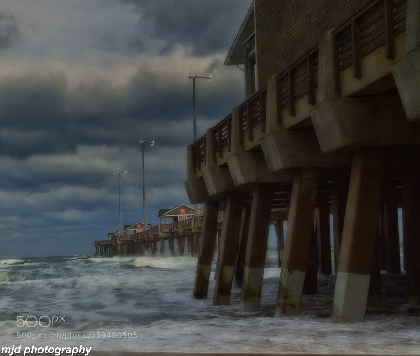 Sony a6000 sample photo. Stormy jennett's pier photography