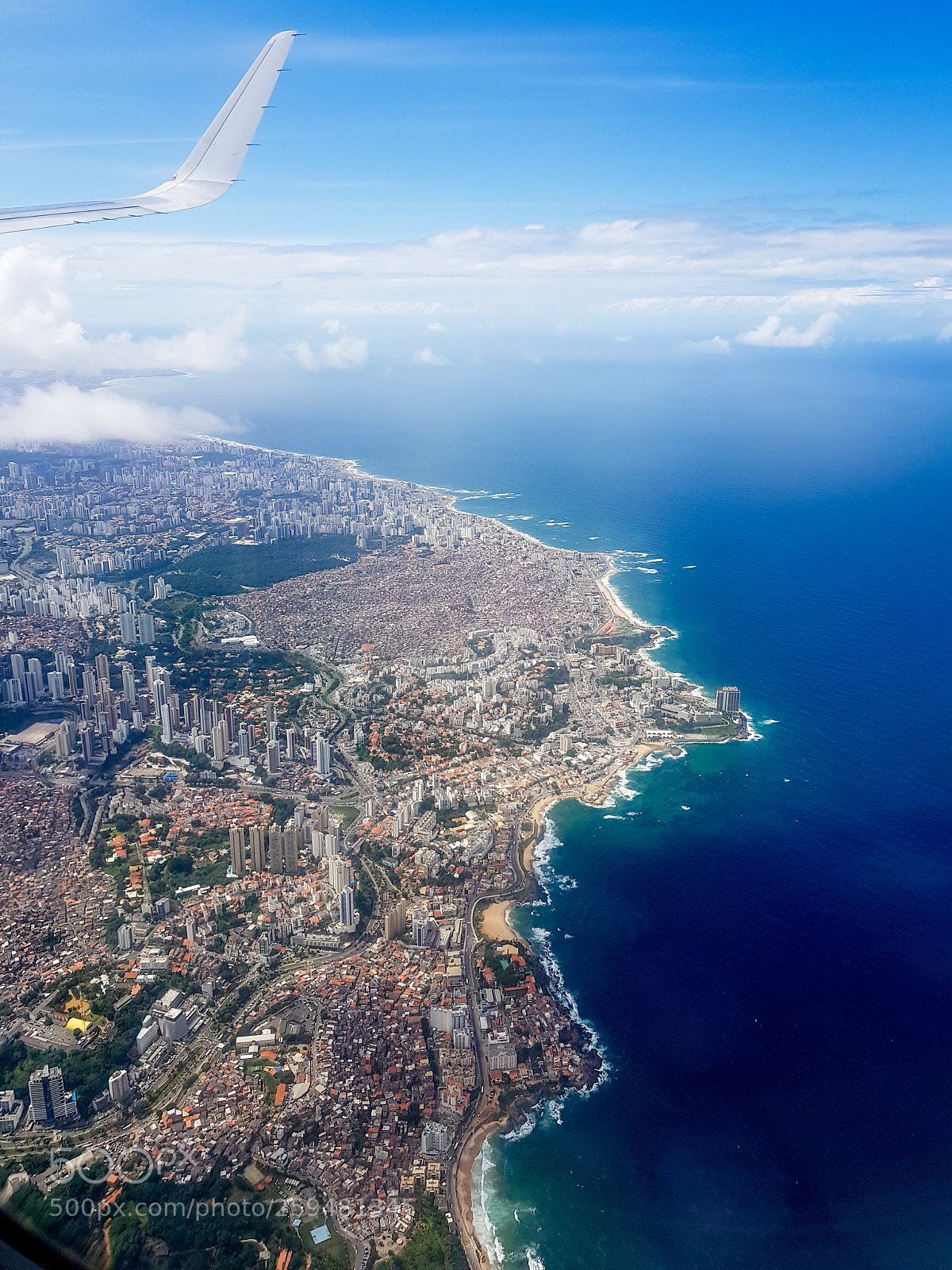 Samsung Galaxy S8 sample photo. Aerial view of salvador photography
