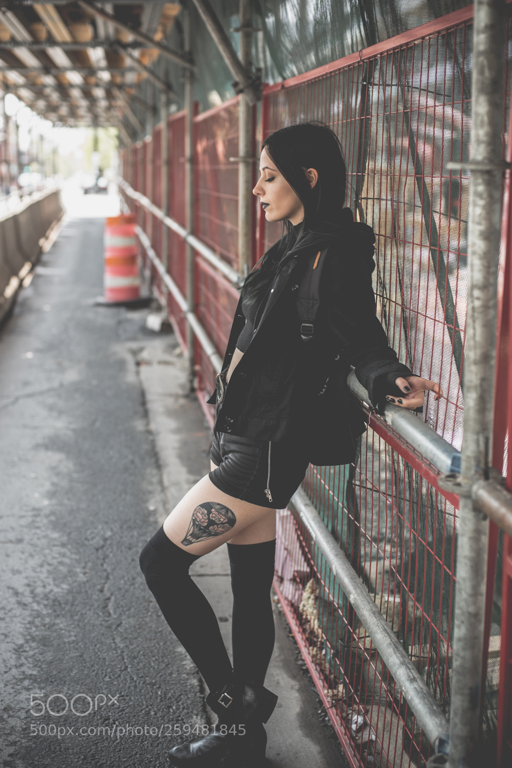Nikon D750 sample photo. Goth photography