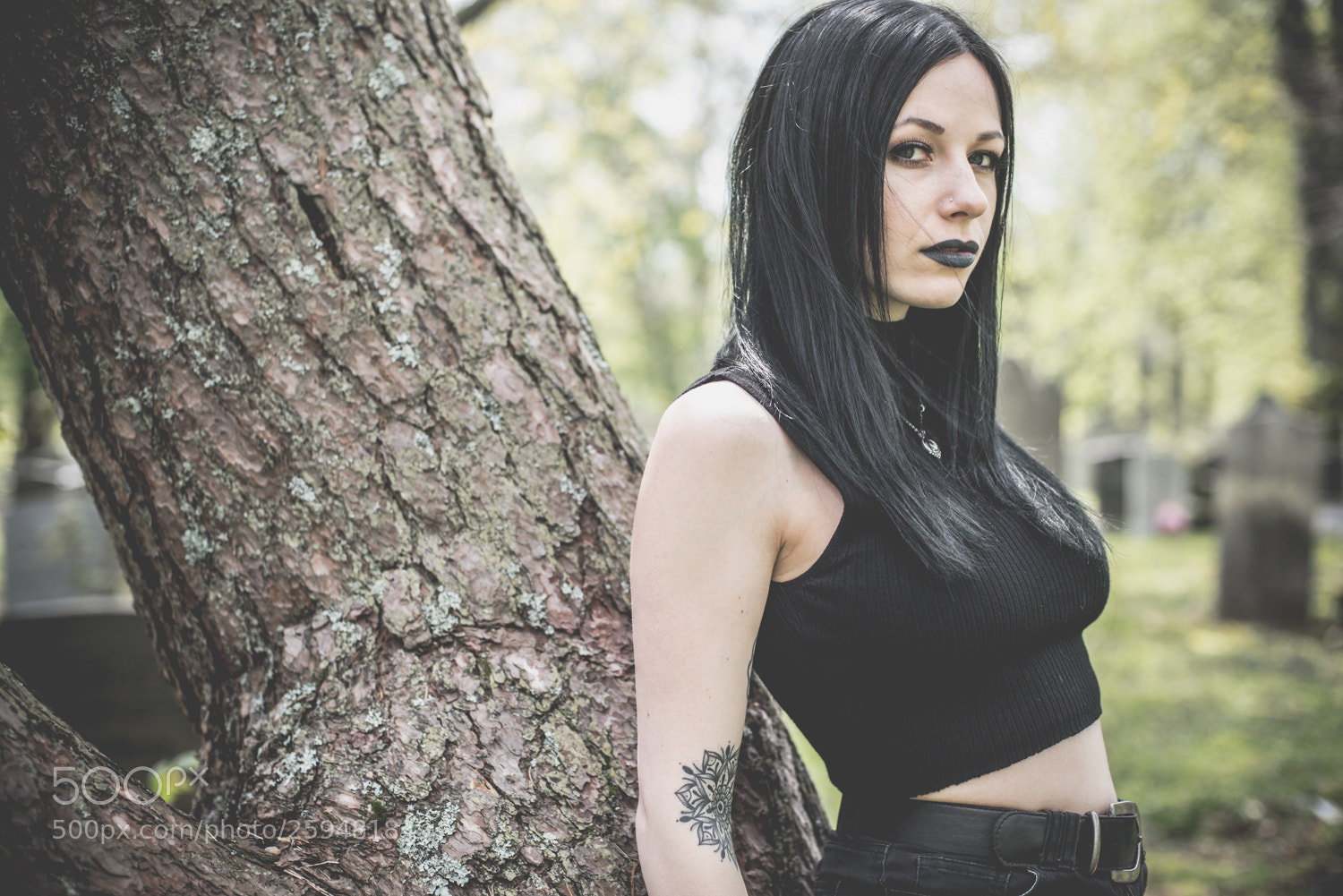 Nikon D750 sample photo. Goth photography