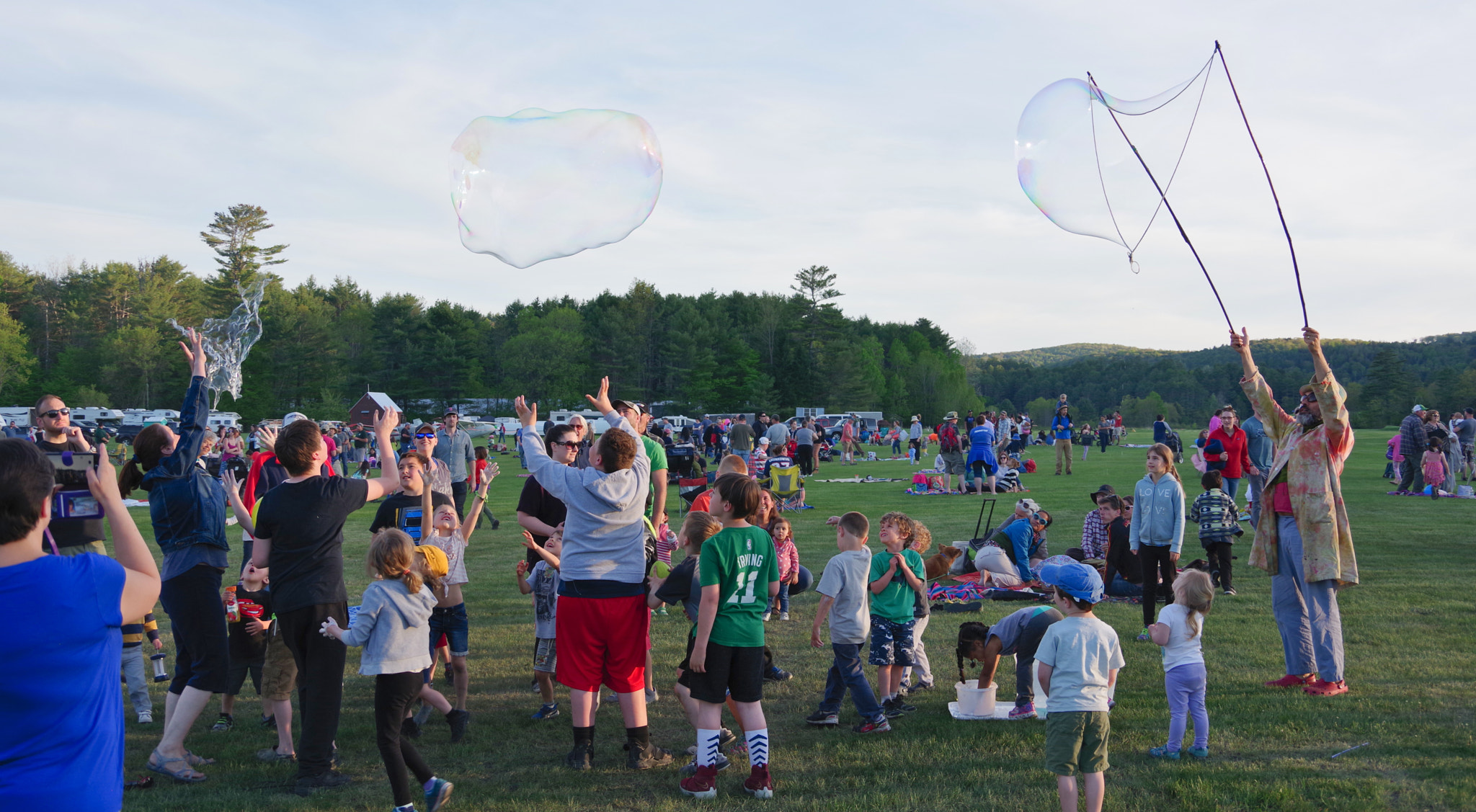 Pentax K-70 sample photo. Bubble wizard photography