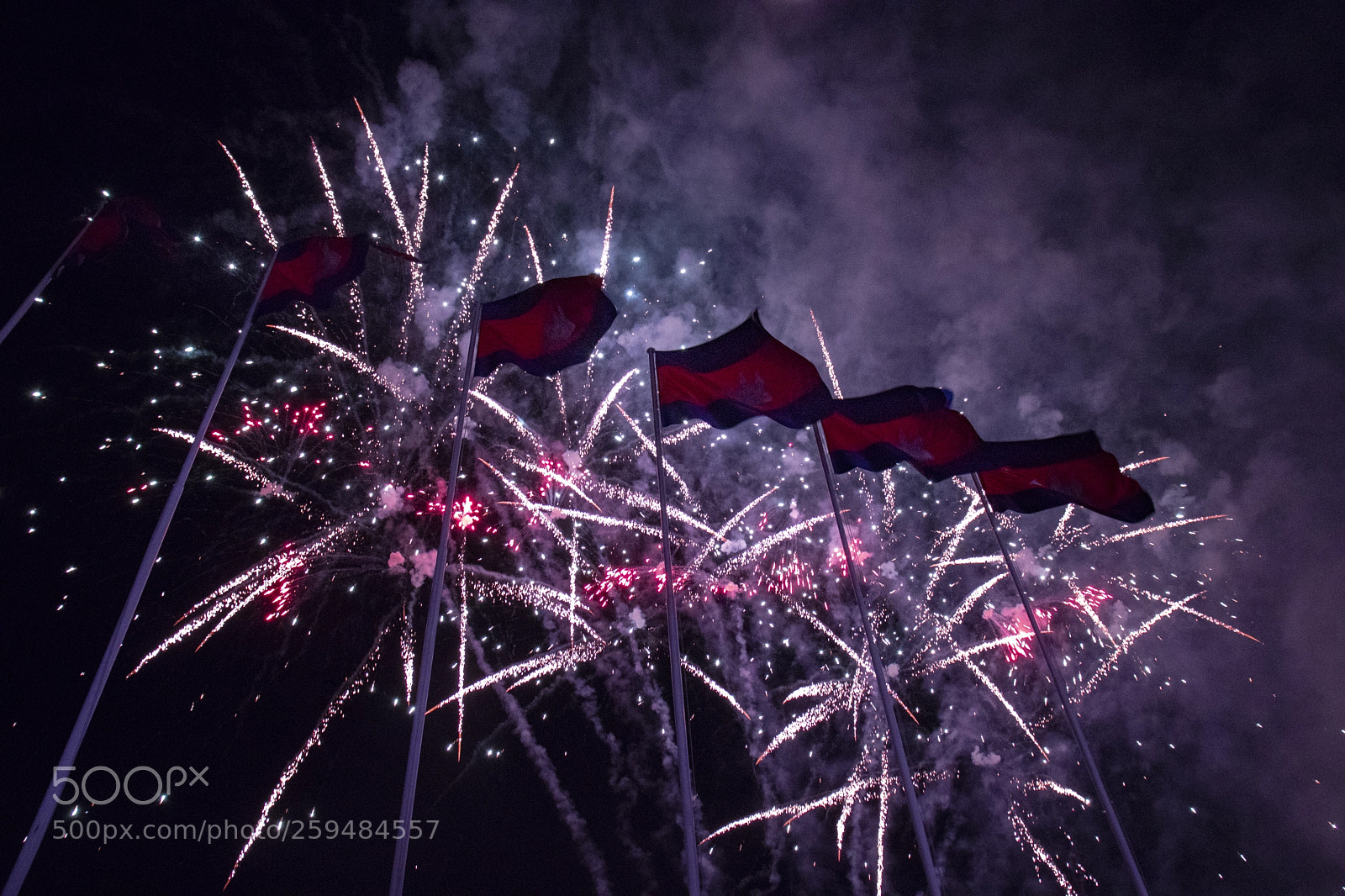 Canon EOS 200D (EOS Rebel SL2 / EOS Kiss X9) sample photo. National games fireworks photography