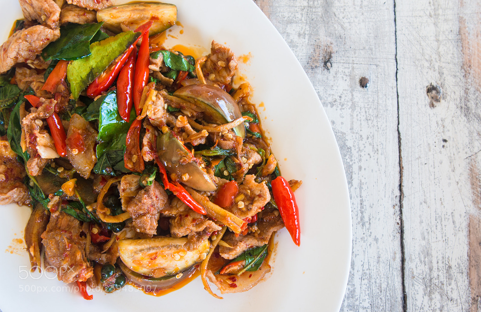 Canon EOS 70D sample photo. Stir fried wild boar photography