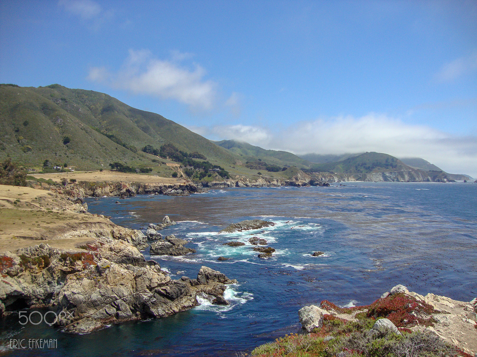 Sony Cyber-shot DSC-W220 sample photo. California coast line photography