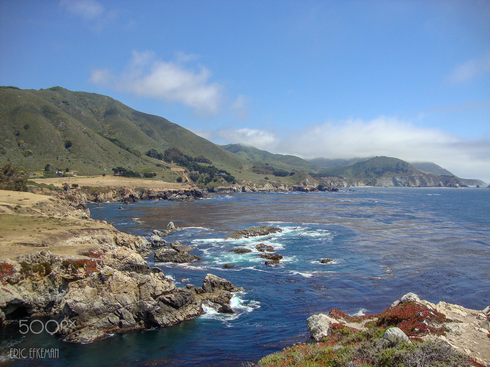Sony Cyber-shot DSC-W220 sample photo. California coast line photography