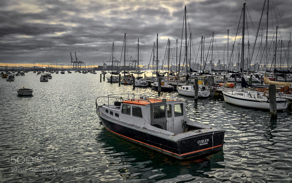 Nikon D7000 sample photo. 170619-003 boat williamstown photography