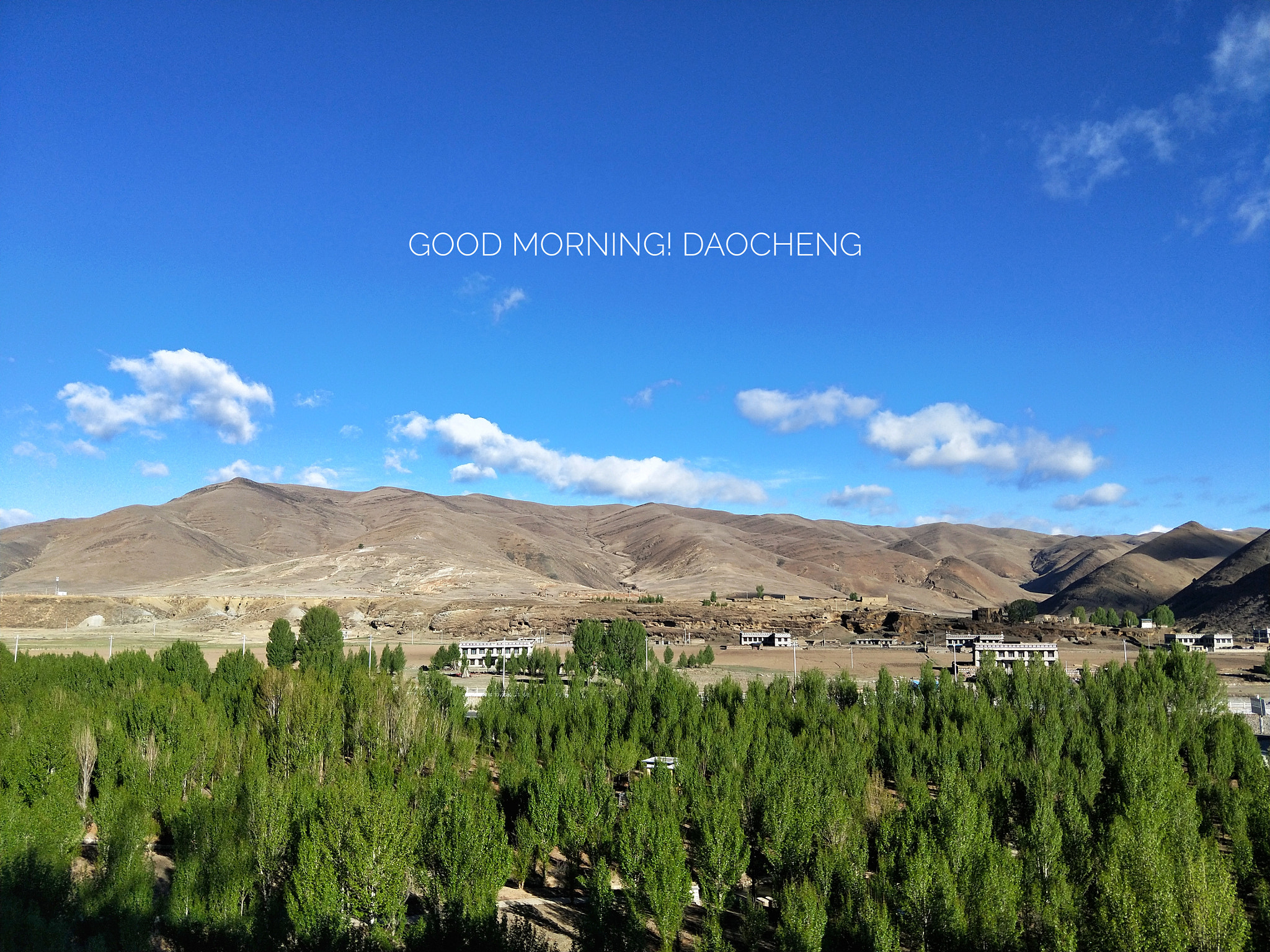 OPPO R11 sample photo. Morning in daocheng photography