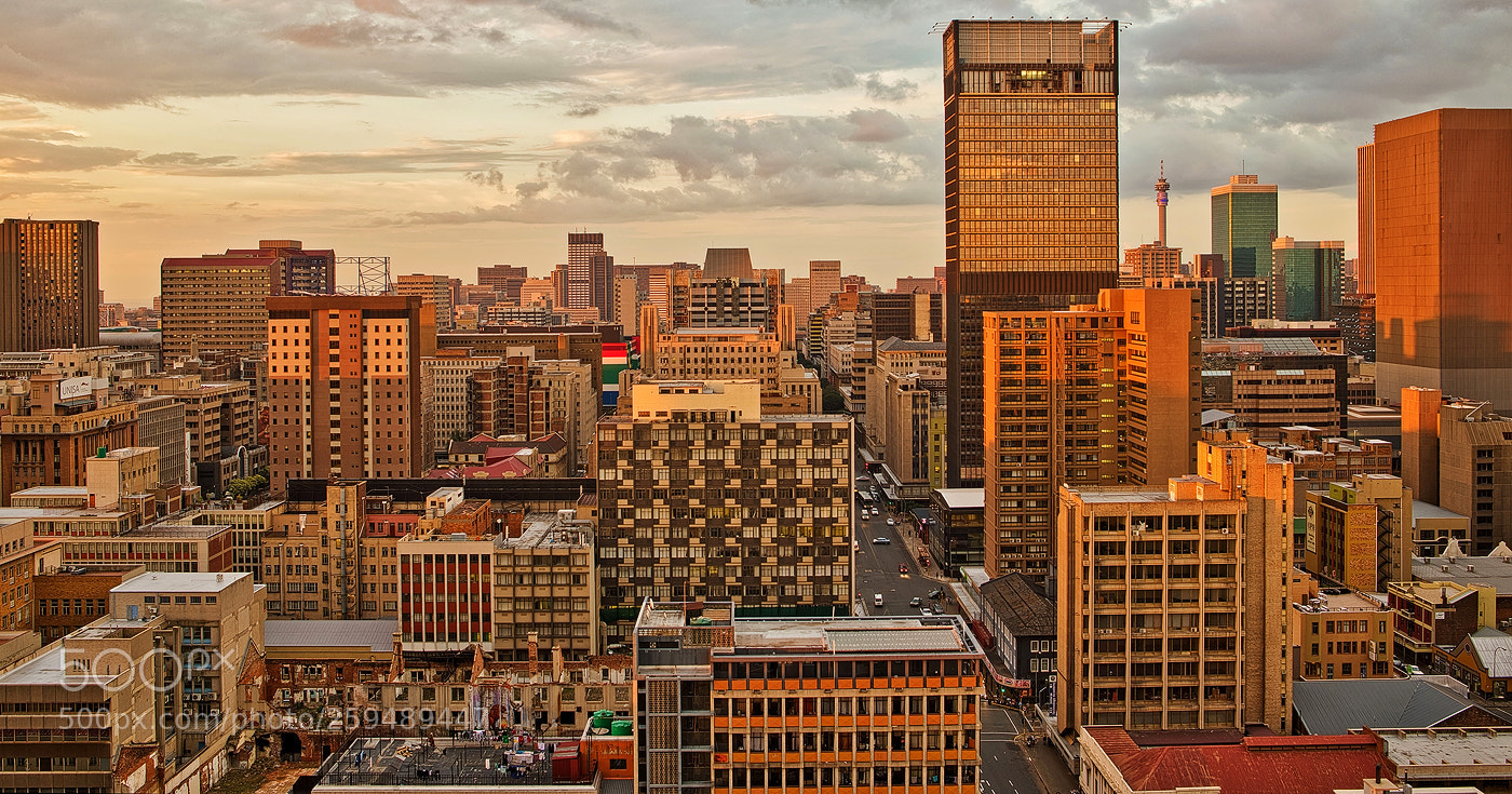 Nikon D850 sample photo. Johannesburg cityscape photography