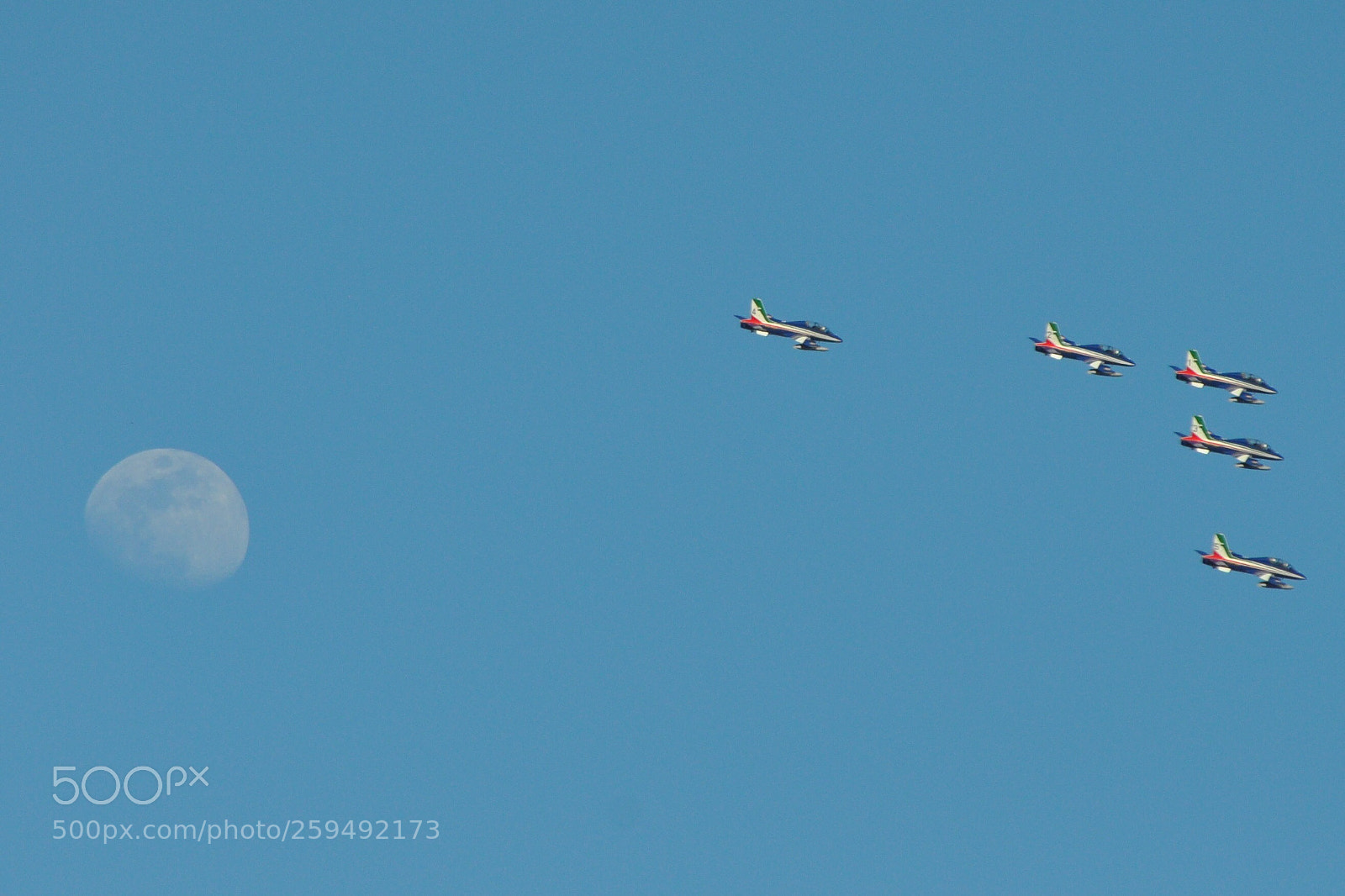 Nikon D5000 sample photo. Frecce tricolori photography
