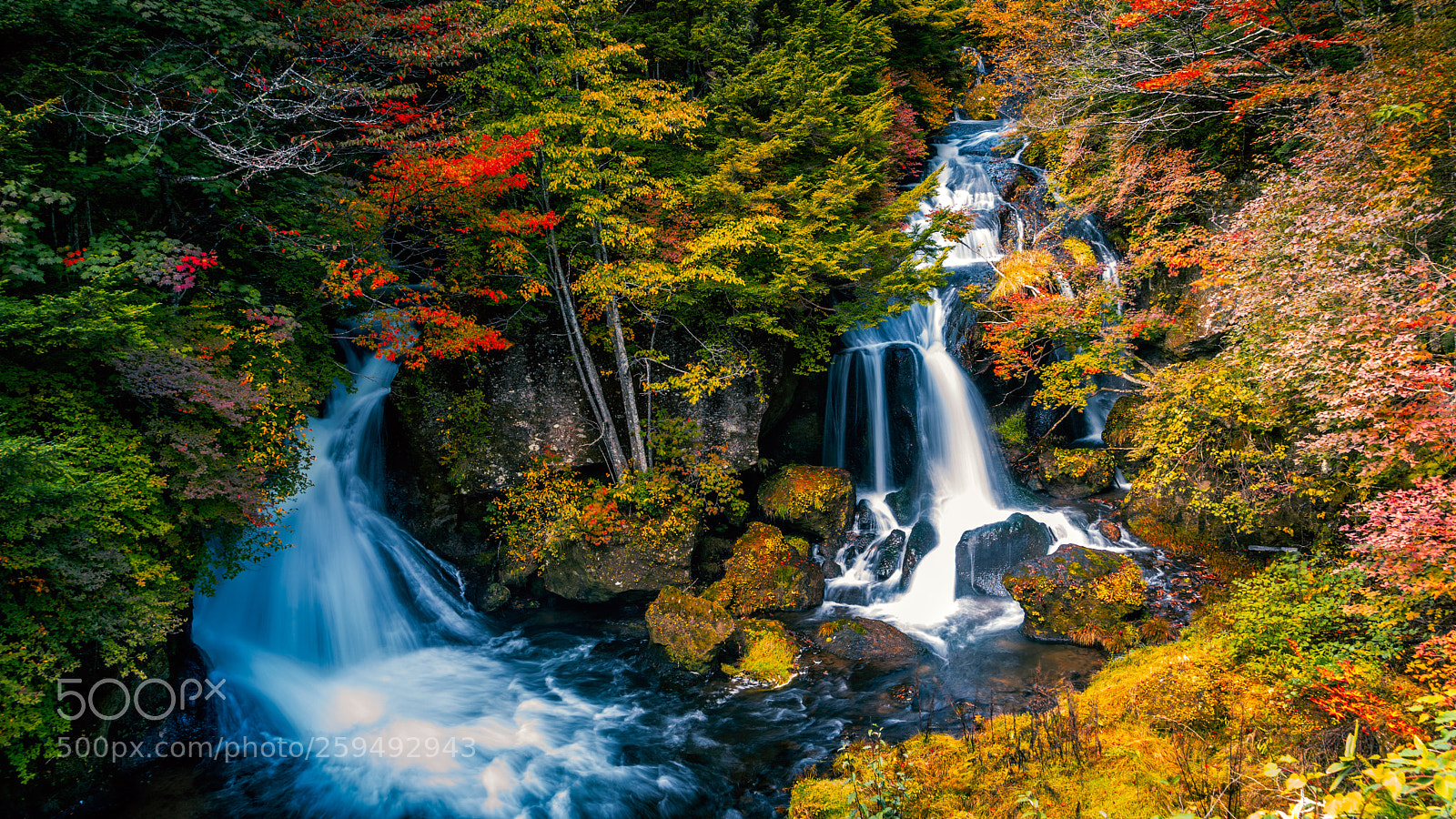 Sony a7 II sample photo. Ryuzo no taki photography