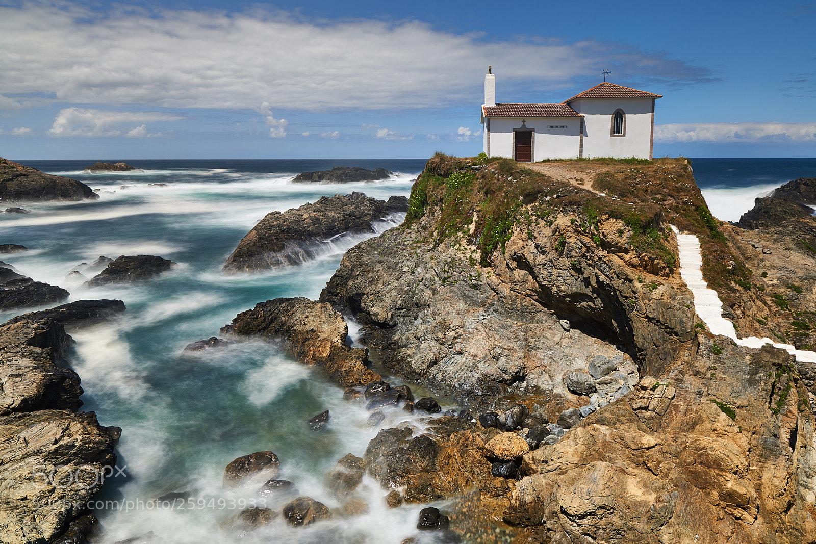 Nikon D800 sample photo. Chapel by the sea photography