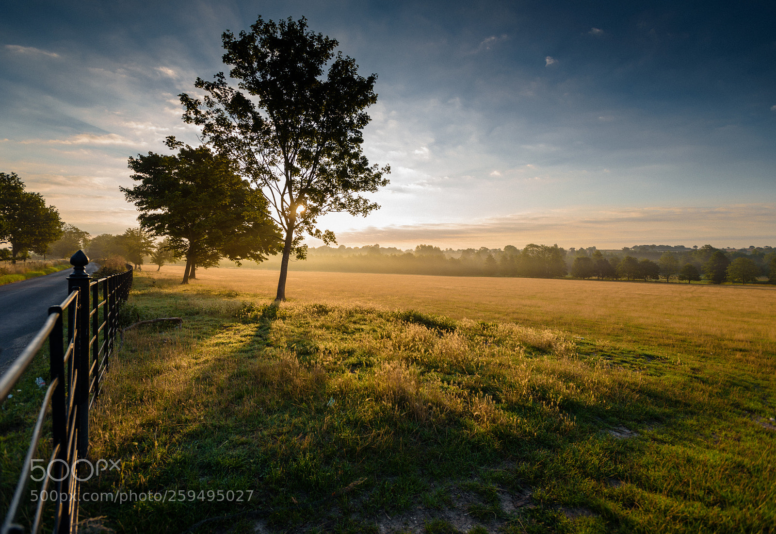 Nikon D750 sample photo. Country sunrise photography