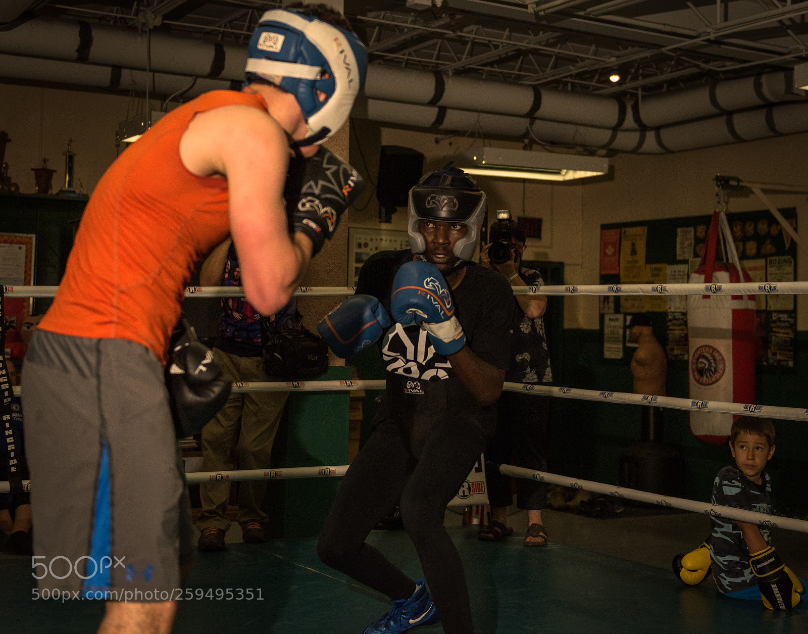 Nikon D810 sample photo. Sparring photography