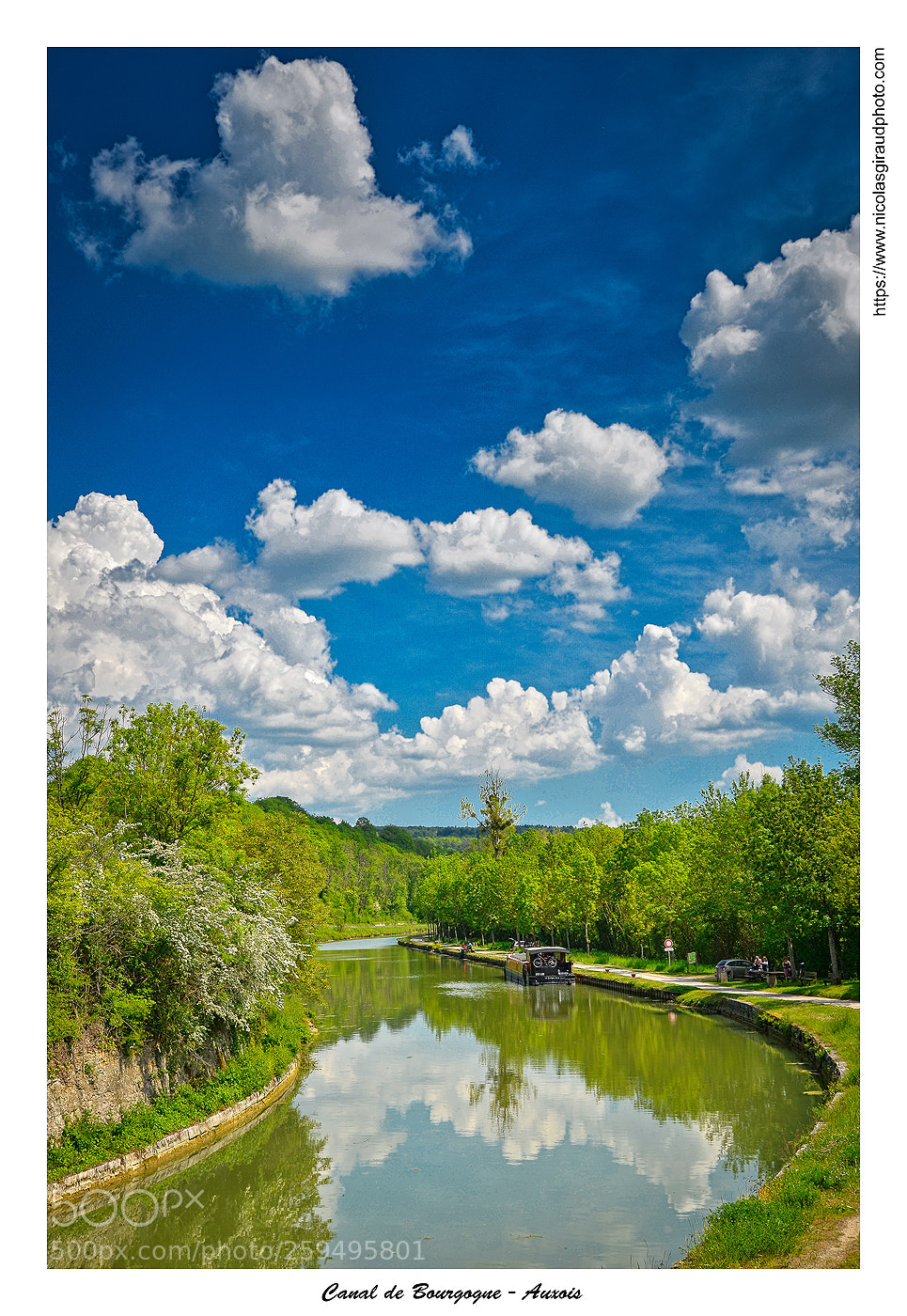 Nikon Df sample photo. Canal bourgogne - buffon photography