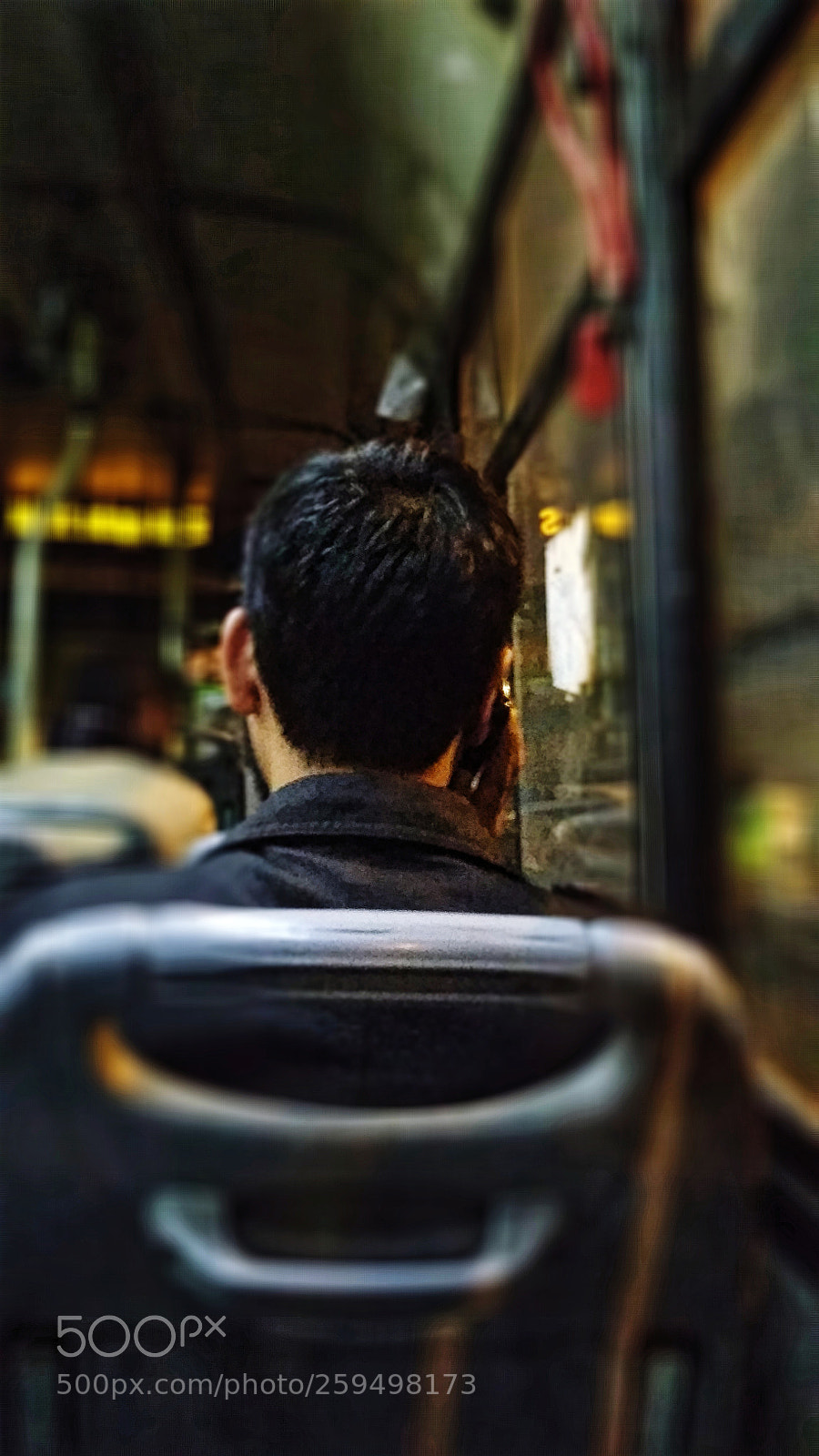 Xiaomi Redmi 4 Pro sample photo. Local bus in night photography