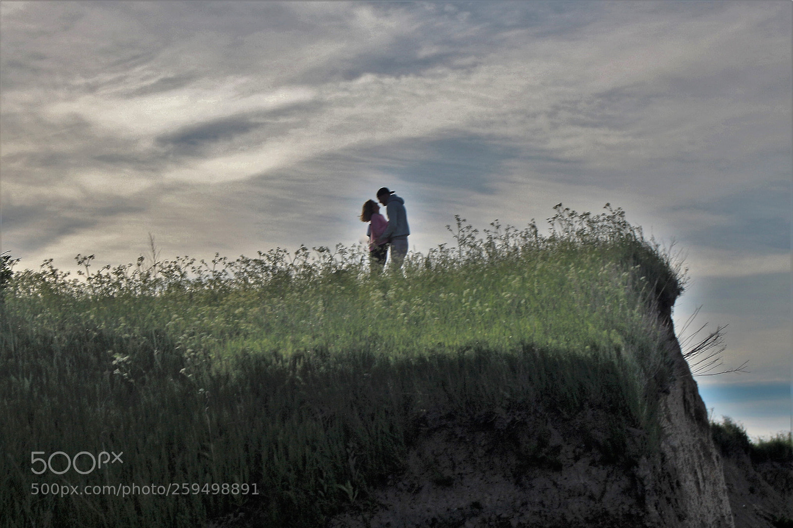 Canon EOS 100D (EOS Rebel SL1 / EOS Kiss X7) sample photo. Twosome by the cliff photography