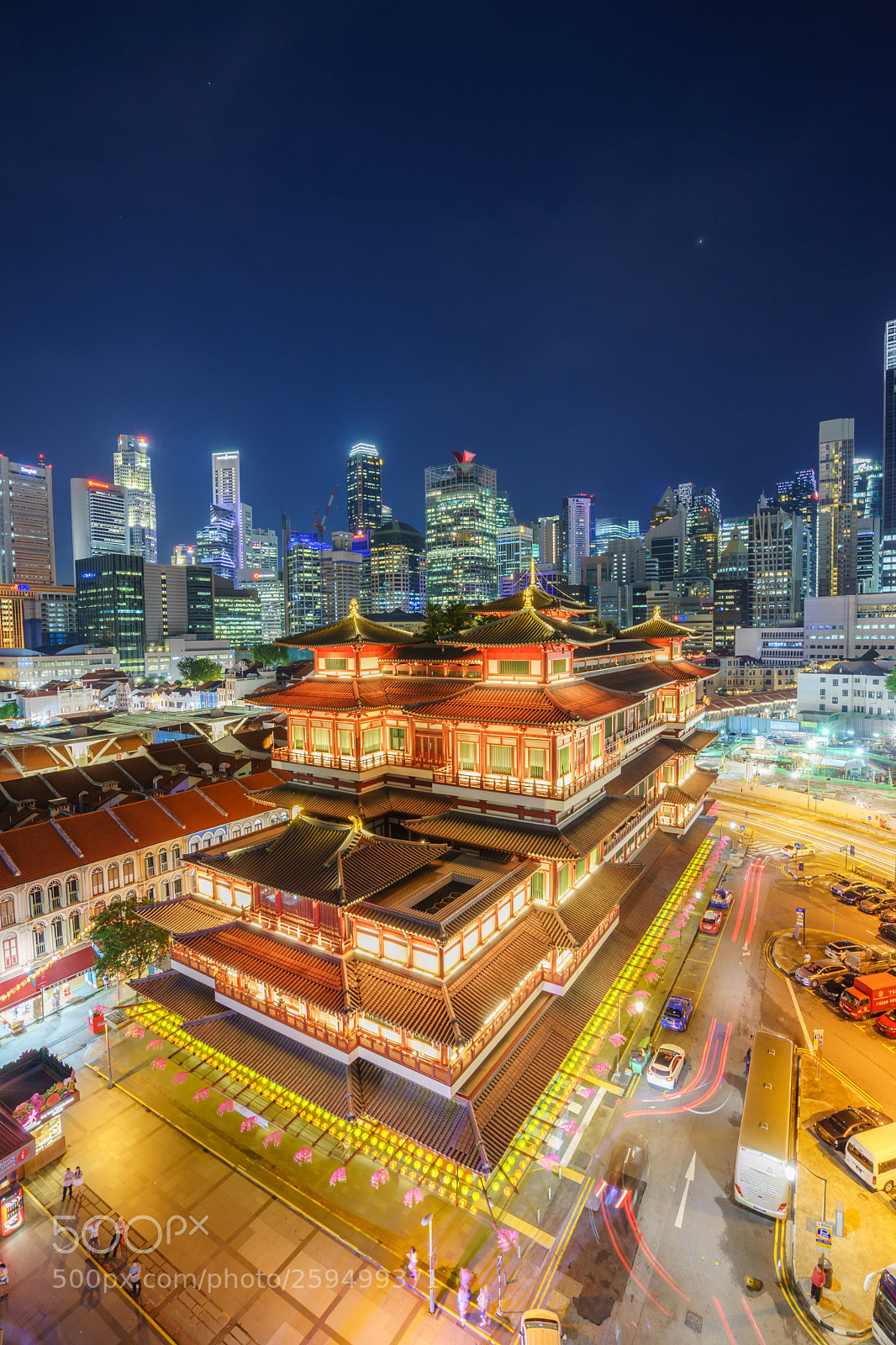 Sony a7 II sample photo. Buddha tooth relic temple photography