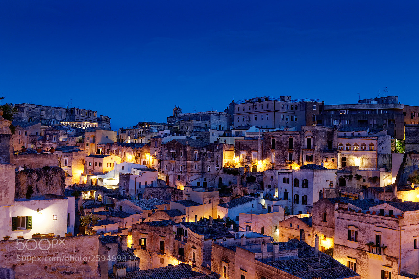 Canon EOS 6D sample photo. Matera by night 2 photography