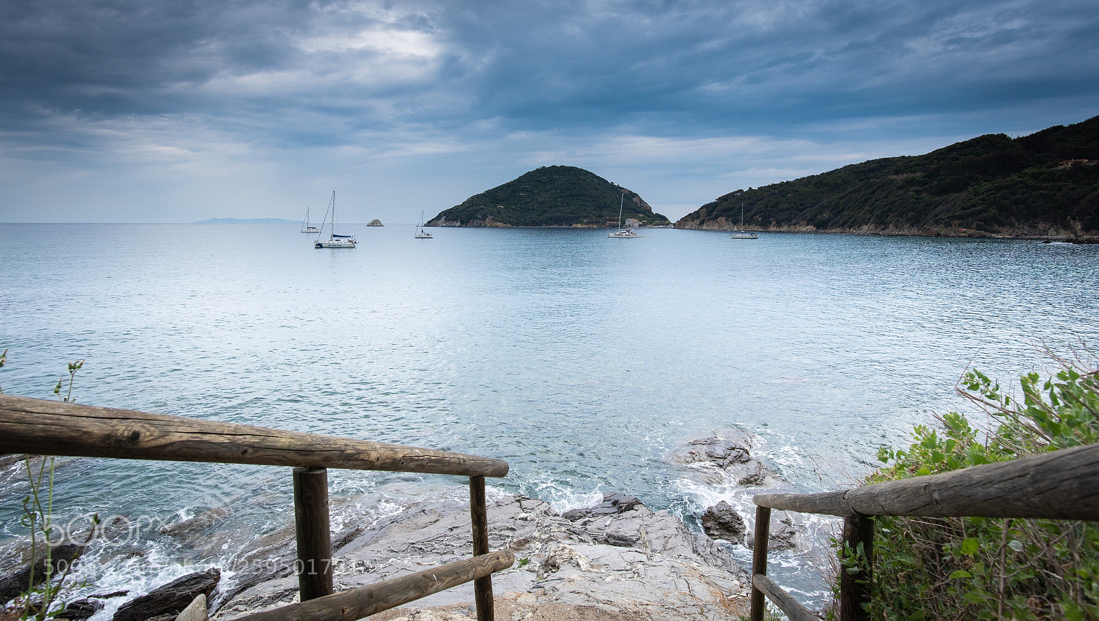 Nikon D750 sample photo. Viticcio stairs, elba island photography