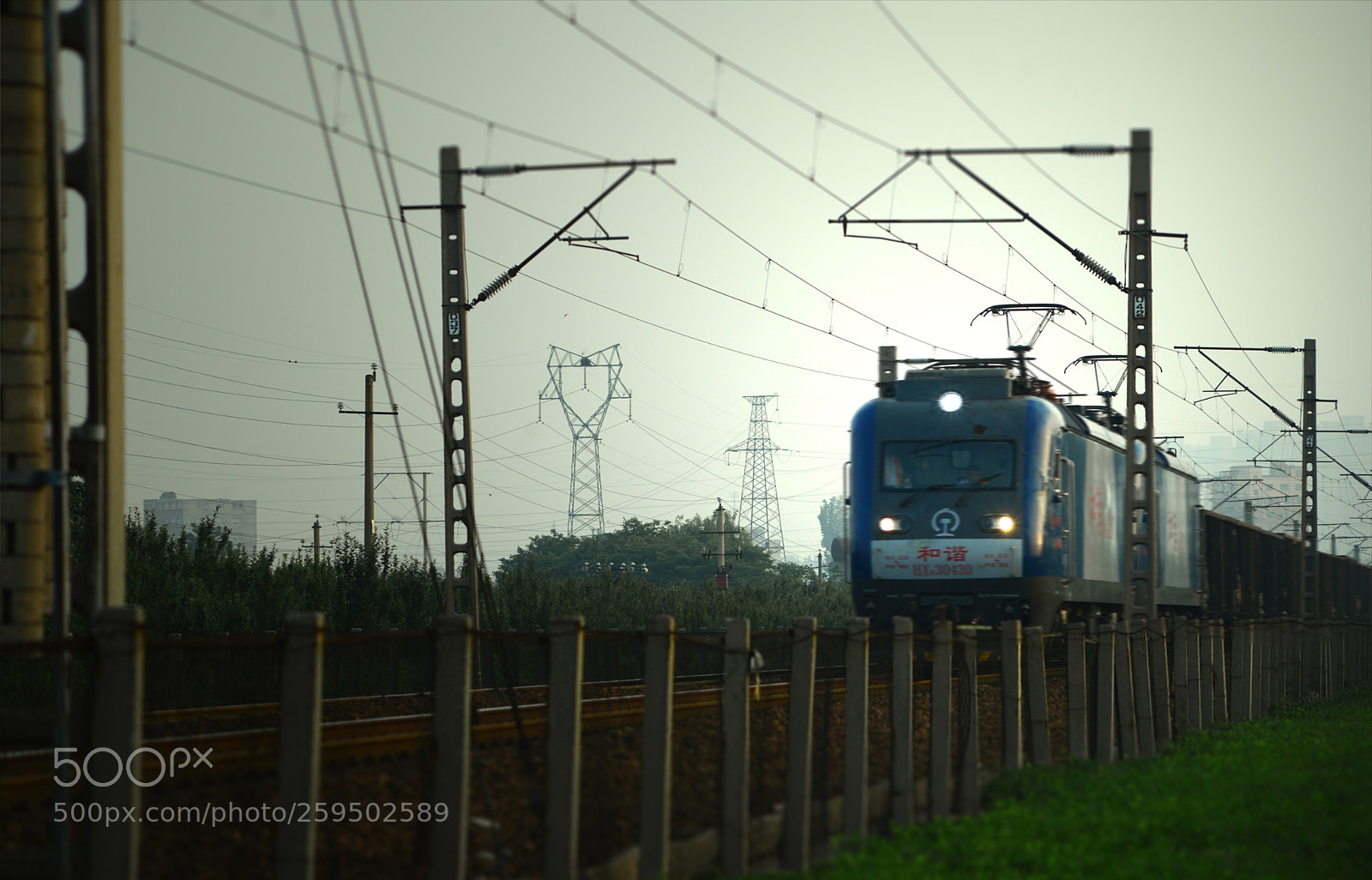 Nikon D610 sample photo. Train photography