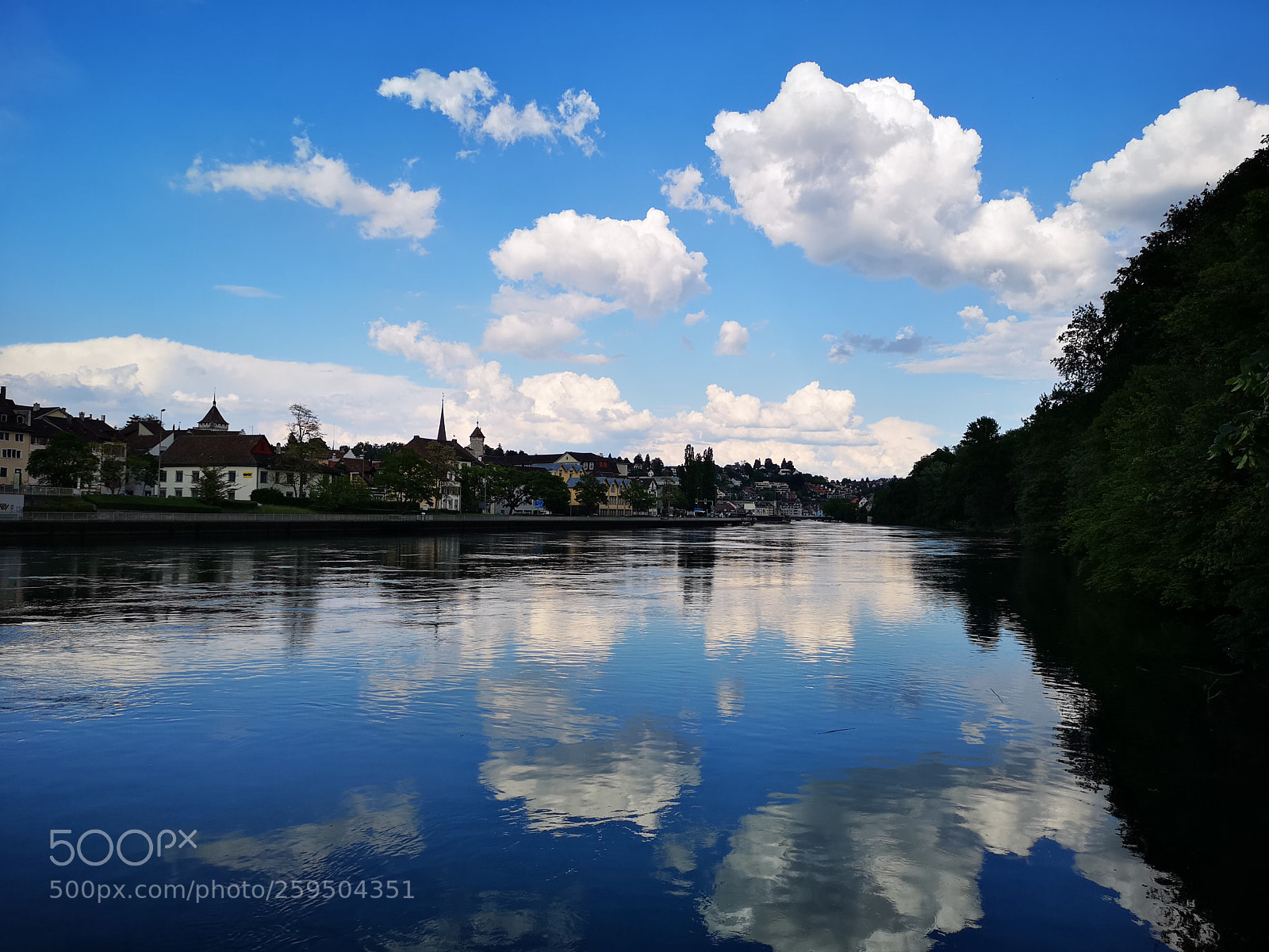 HUAWEI CLT-L29 sample photo. Rhein und schaffhausen photography