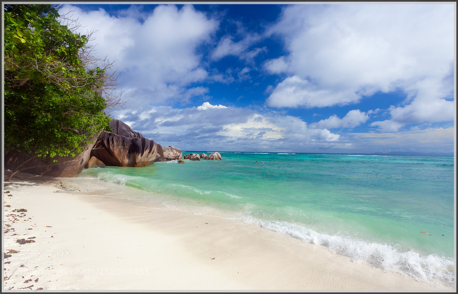 Canon EOS 5D Mark II sample photo. Anse source d'argent beach photography