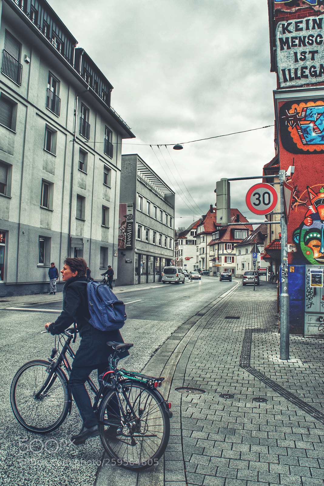 Nikon D5300 sample photo. Tubingen streets... photography